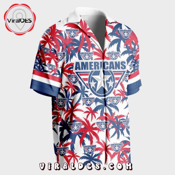 Custom Tri-City Americans Using Away Jersey Color Hawaiian Shirt