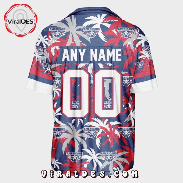 Custom Tri-City Americans Using Home Jersey Color Hawaiian Shirt