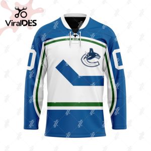 Discover the Custom Vancouver Canucks Specialized Flying Jersey X Morden Stadium Hockey Jersey