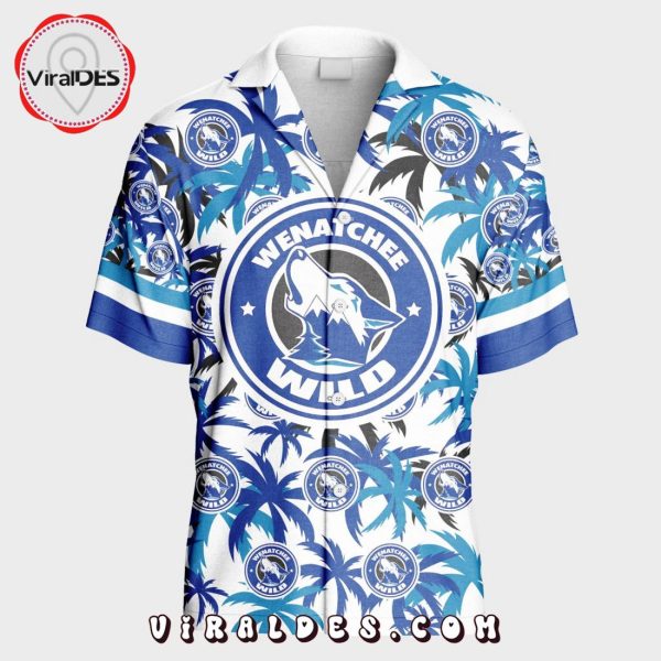 Custom Wenatchee Wild Using Away Jersey Color Hawaiian Shirt