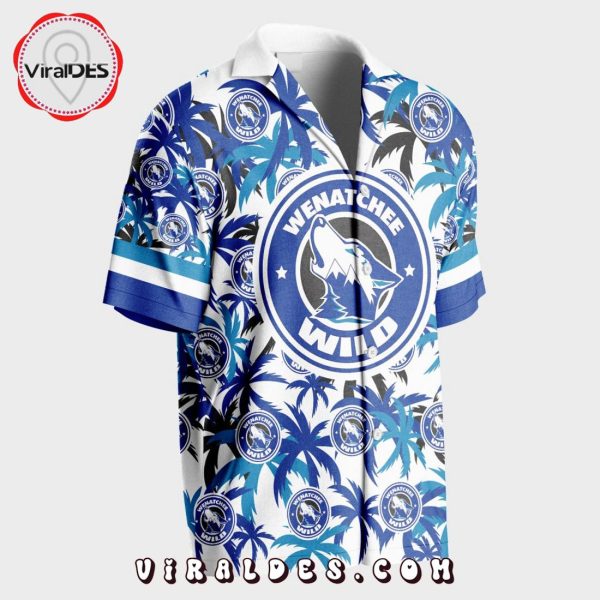 Custom Wenatchee Wild Using Away Jersey Color Hawaiian Shirt