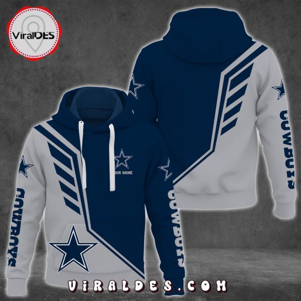 Dallas Cowboys Personalized Combo Navy Hoodie, Jogger