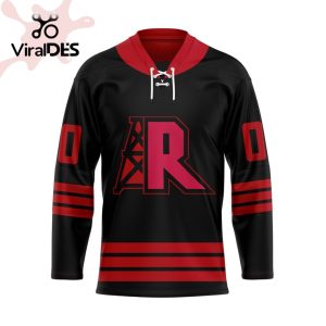 Custom Calgary Roughnecks Special Reverse Retro Pattern Hockey Jersey