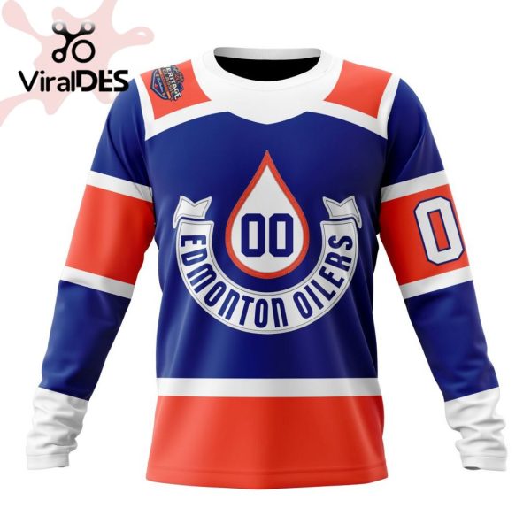 Edmonton Oilers Fanatics Branded Royal 2023 NHL Heritage Classic Premier Breakaway Jersey