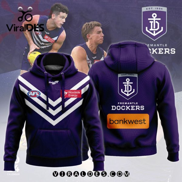 Fremantle Dockers AFL Combo 2024 Hoodie, Jogger Limited Edition