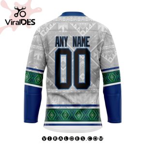 NHL Vancouver Canucks Personalized Native Design Hockey Jersey