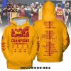 Iowa State Cyclones Men’s Basketball 2024 Champions Gold Hoodie