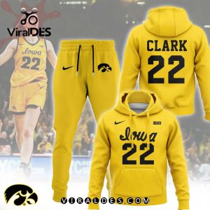 Limited Edition Caitlin Clark Combo Gold Hoodie, Jogger