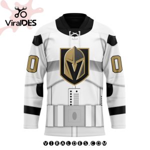 NHL Vegas Golden Knights Personalized Star Wars Stormtrooper Hockey Jersey