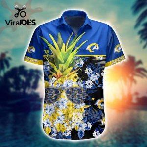 NFL Los Angeles Rams Pineapple Design New Trending Hawaiian Shirt