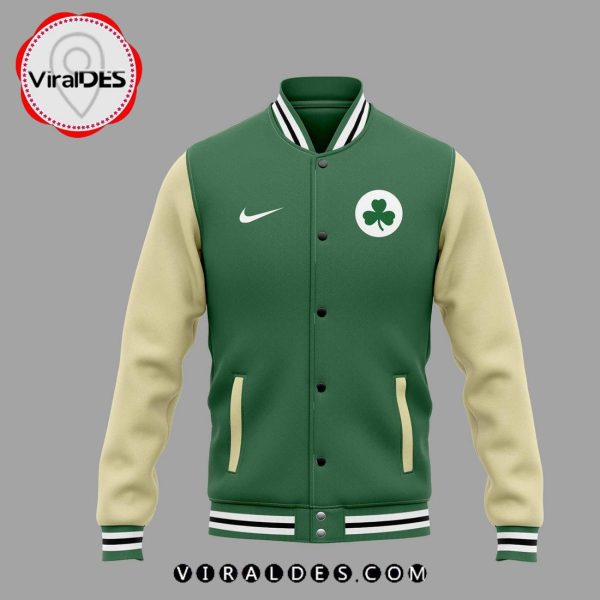 Limited Edition Boston Celtics New Green Baseball Jacket