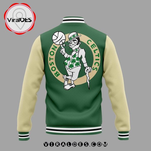 Limited Edition Boston Celtics New Green Baseball Jacket