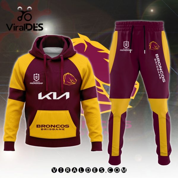 Limited Edition NRL Brisbane Broncos Combo Hoodie, Jogger