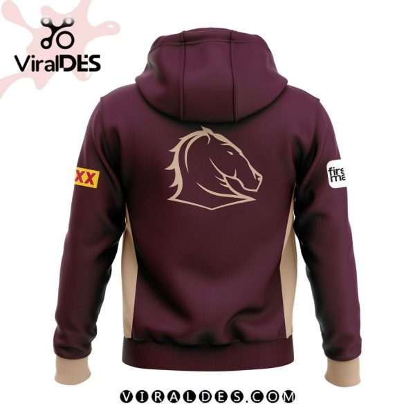 Limited Edition NRL Brisbane Broncos Red Hoodie 3D