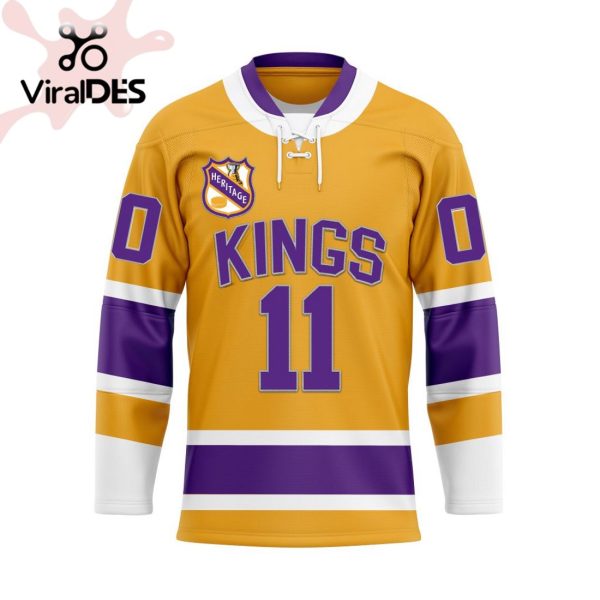 Los Angeles Kings Special Heritage Jersey Concepts With Team Logo Hockey Jersey