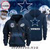 Luxury Dallas Cowboys Football Grey Hoodie