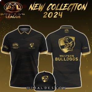 Custom Western Bulldogs AFL Polo, Cap Limited Edition