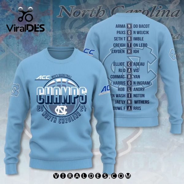 Men’s Basketball North Carolina Tar Heels NCAA Blue Apparels Hoodie