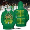 Men’s Basketball Oregon Ducks Go Ducks 2024 Champions White Hoodie