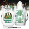 Men’s Basketball Oregon Ducks Go Ducks 2024 Champions Green Hoodie