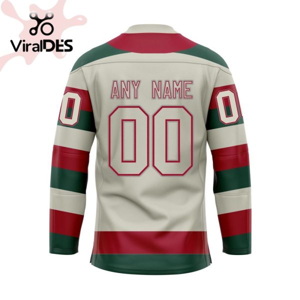 Minnesota Wild Special Heritage Jersey Concepts With Team Logo Hockey Jersey