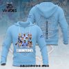 Men’s Basketball North Carolina Tar Heels NCAA Blue Apparels Hoodie