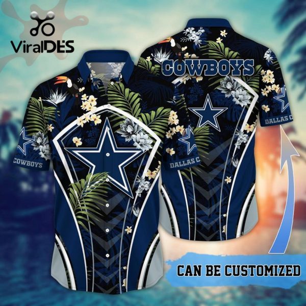 NFL Dallas Cowboys Custom Flower Summer Tropical Hawaiian Shirt