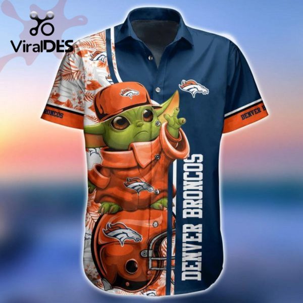 NFL Denver Broncos Baby Yoda Hawaiian Shirt