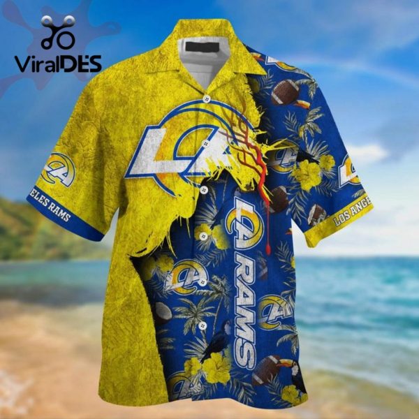 NFL Los Angeles Rams Tropical Best Gift For Fans Hawaiian Shirt