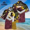 NFL Washington Redskins Mickey And Floral Summer Hawaiian Shirt