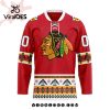 NHL Colorado Avalanche Personalized Native Design Hockey Jersey