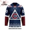 NHL Columbus Blue Jackets Personalized Native Design Hockey Jersey