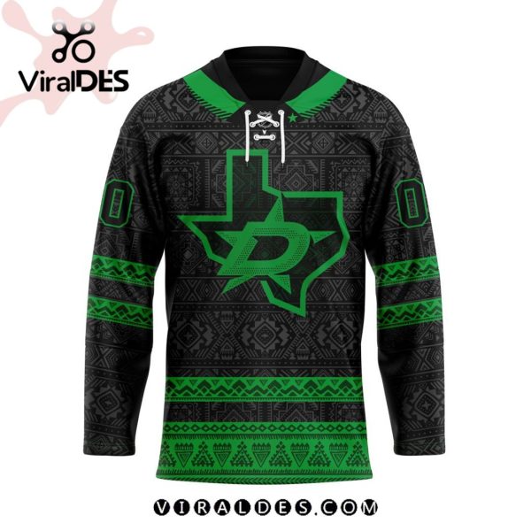 NHL Dallas Stars Personalized Native Design Hockey Jersey