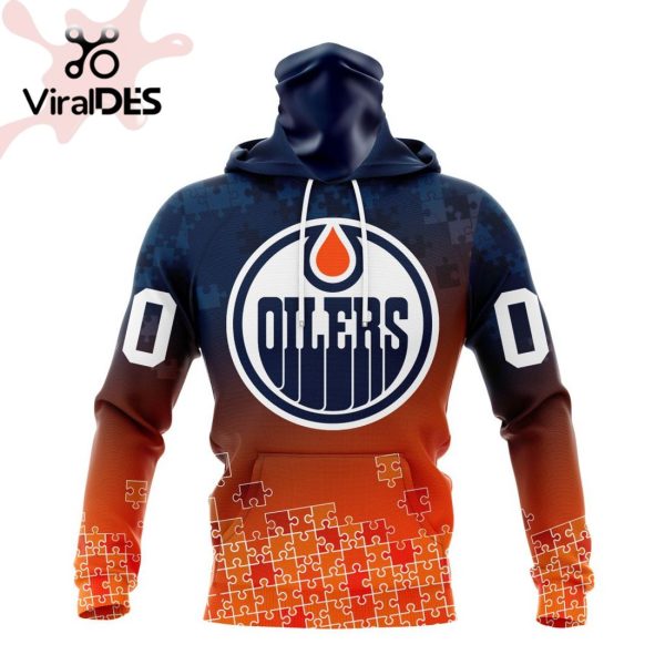 NHL Edmonton Oilers Special Autism Awareness Design Hoodie