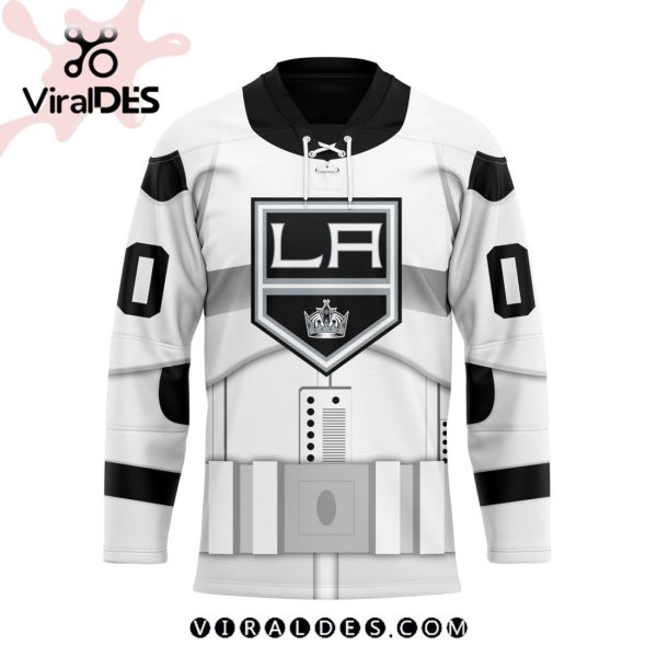 NHL Los Angeles Kings Personalized Star Wars Stormtrooper Hockey Jersey