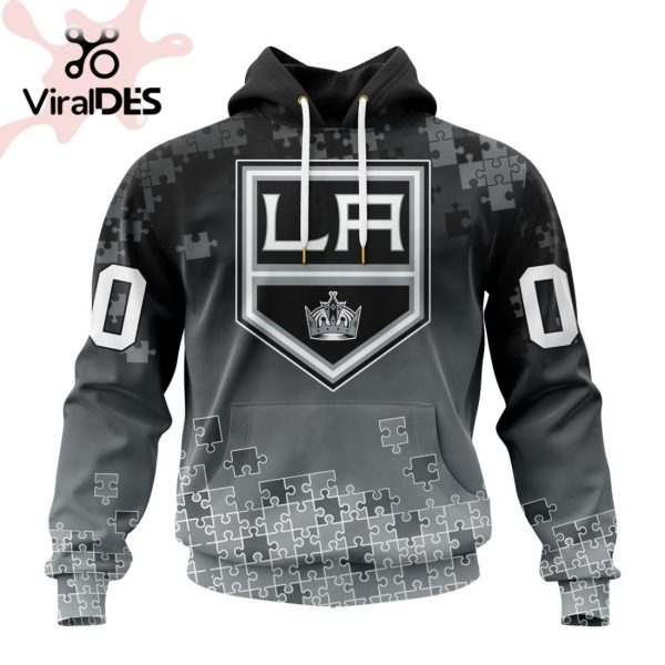 NHL Los Angeles Kings Special Autism Awareness Design Hoodie