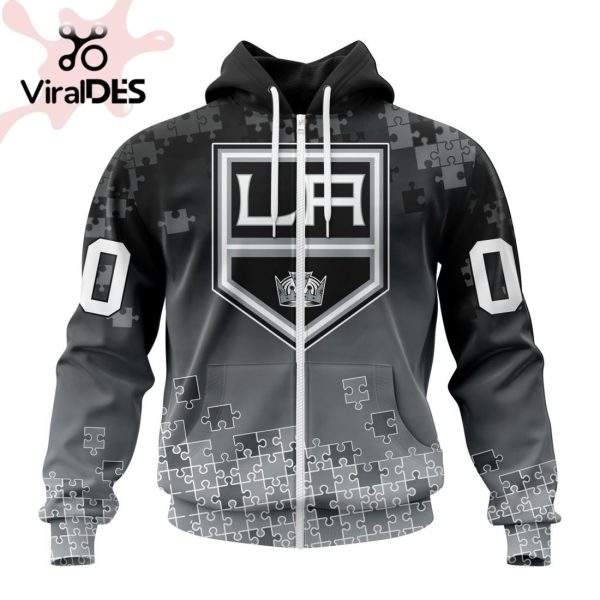 NHL Los Angeles Kings Special Autism Awareness Design Hoodie