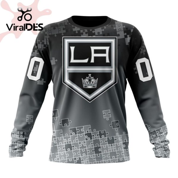 NHL Los Angeles Kings Special Autism Awareness Design Hoodie