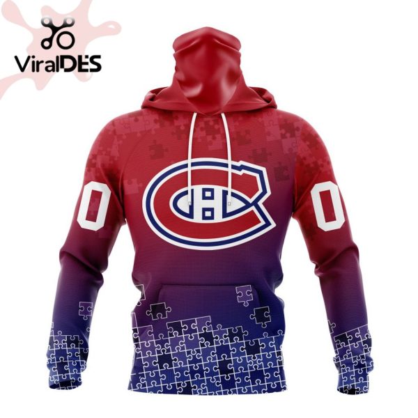 NHL Montreal Canadiens Special Autism Awareness Design Hoodie