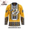 NHL New Jersey Devils Personalized Native Design Hockey Jersey