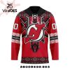 NHL New Jersey Devils Personalized Camo Hockey Jersey Honoring Veterans