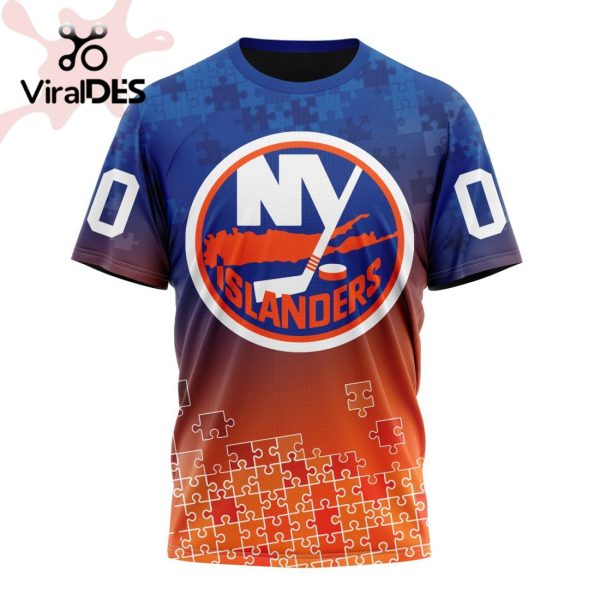 NHL New York Islanders Special Autism Awareness Design Hoodie