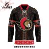 NHL Ottawa Senators Personalized Camo Hockey Jersey Honoring Veterans