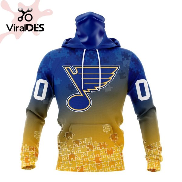 NHL St. Louis Blues Special Autism Awareness Design Hoodie