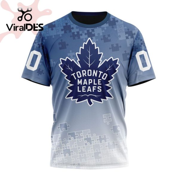 NHL Toronto Maple Leafs Special Autism Awareness Design Hoodie