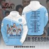 North Carolina Tar Heels NCAA Men’s Basketball White Apparels Hoodie