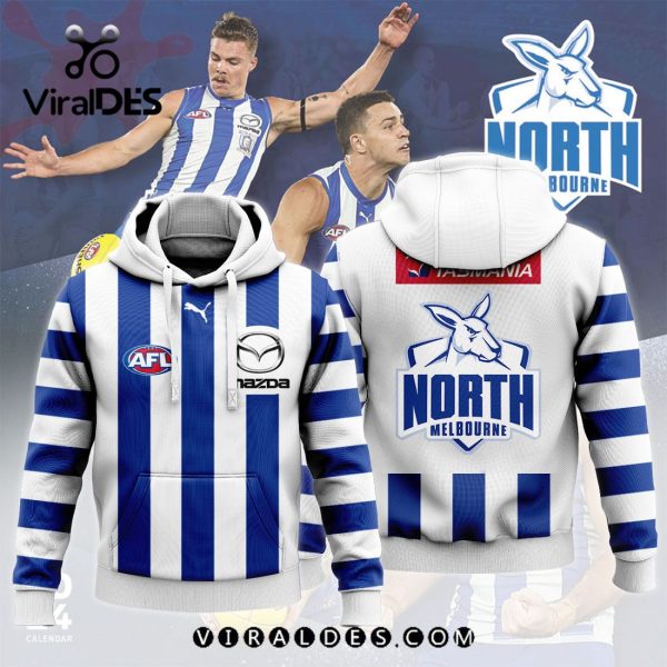 North Melbourne AFL Combo 2024 Hoodie, Jogger Limited Edition