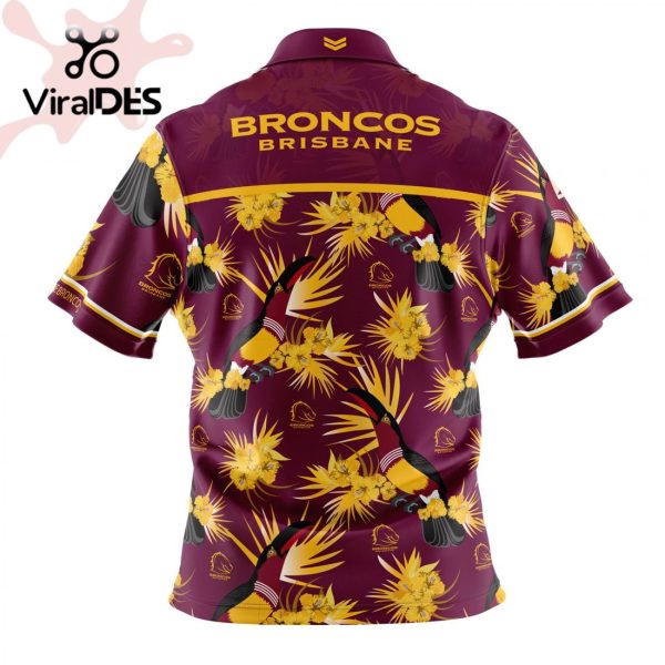 NRL Brisbane Broncos Custom Hawaiian Shirt Limited