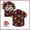 NRL Brisbane Broncos Custom Hawaiian Shirt Limited