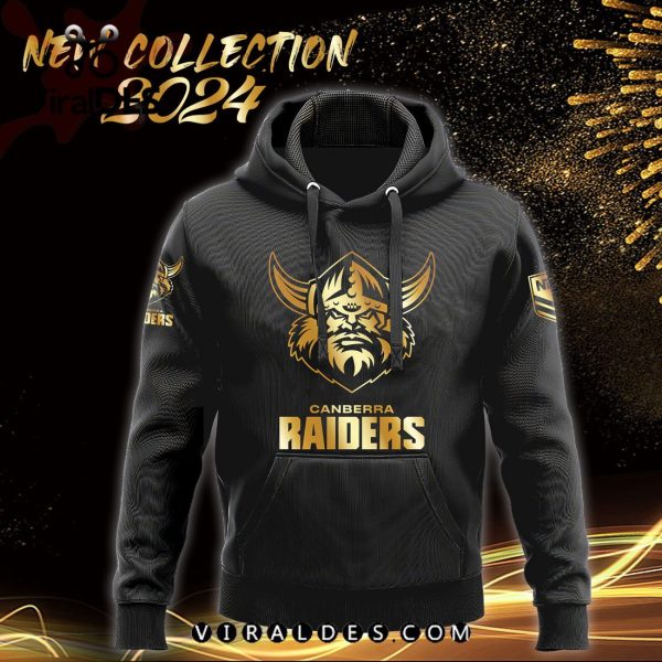 NRL Canberra Raiders Black Premier Hoodie